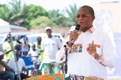 Côte d'Ivoire : Depuis Boundiali, Bruno Koné à l'opposition « ils ont tout fait pour empêcher la tenue du scrutin mais les élections ont eu lieu », son appel concernant les législatives