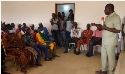 Côte d'Ivoire : En tournée de remerciement depuis Hiré, Amédé Kouakou martèle : « C'est Dieu qui donne le pouvoir »