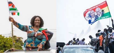 Ghana :  Fin de campagnes, élections d'un nouveau Président ce 07 décembre