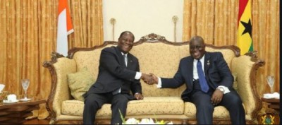 Côte d'Ivoire-Ghana : Après sa réélection, Ouattara a hâte de travailler avec Nana Addo