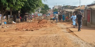 Côte d'Ivoire : Azito, après notre article, la route en réfection, mais pour combien de temps?