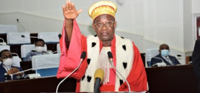 Togo :  Prestation de serment du président de la Cour suprême