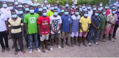 Côte d'Ivoire : Yamoussoukro, 53 jeunes arrêtés lors de la période post-électorale ont recouvré la liberté