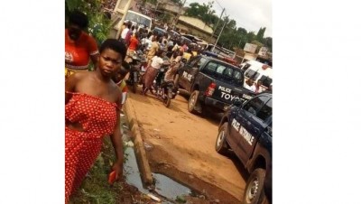 Côte d'Ivoire : Gagnoa, un garde pénitentiaire, décède, percuté par un gros camion en tentant de sauver ses enfants