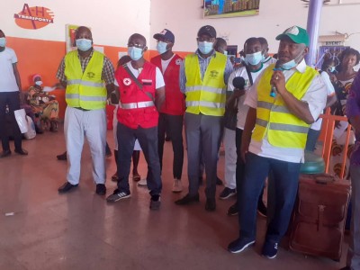 Côte d'Ivoire : Bouaké, à la veille des fêtes, des compagnies de transport sensibilisées sur la sécurité routière