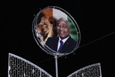 Côte d'Ivoire : Pour une fin d'année rayonnante, la capitale du Gbêkê éclairée avec l'image de feu Gon Coulibaly