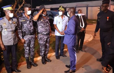 Côte d'Ivoire : Avant le réveillon du nouvel an, le Ministre Diomandé Vagondo en tournée de mobilisation pour s'enquérir des dispositifs sécuritaires