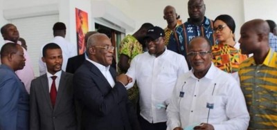 Côte d'Ivoire : En en visite de compassion chez Affi, Georges-Armand Ouegnin espère voir l'opposition unie pour affronter les législatives