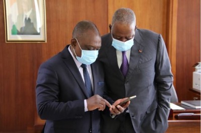Côte d'Ivoire : Avant d'entamer le chantier de la Réconciliation, le Ministre KKB prend des  conseils  d'usage auprès du Médiateur Toungara