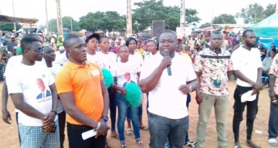 Côte d'Ivoire : Sakassou, la base opposée au choix du parti aux législatives menace, « si on ne prend pas Yves Toto, on va enterrer le RHDP ici »