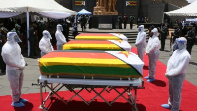 Zimbabwe : Inhumation à Harare de trois hauts responsables soit disant emportés par la Covid-19