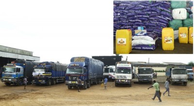 Côte d'Ivoire :   Axe Abidjan-Aboisso, 14 camions contenant de l'huile, du lait et autres marchandises non déclarés saisis par les douanes