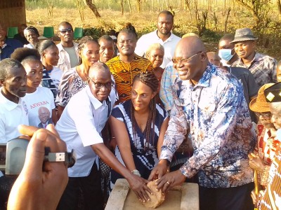 Côte d'Ivoire : Sakassou, sous l'impulsion du Dircab d'Hamed Bakayoko, plusieurs logements de maîtres au profit d'un établissement