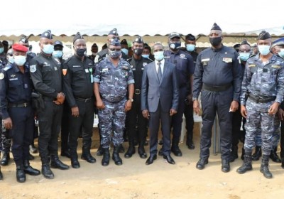 Côte d'Ivoire : Plus de 2000 forces de sécurité   mobilisées au quotidien pour l'opération « Epervier6 », Vagondo rassure : « Nous remporterons la bataille de la sécurité Publique »