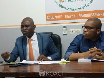 Côte d'Ivoire :    Ministère du Commerce, le SYNAMIC-CI annonce un arrêt de travail à compter du 8 mars 2021 pour exiger « l'amélioration des conditions de vie et de travail des agents »