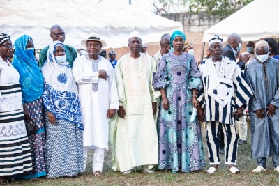 Côte d'Ivoire : Bouaké, pour les législatives 2021, les ressortissants du Woroba apportent leur soutien à la liste RHDP