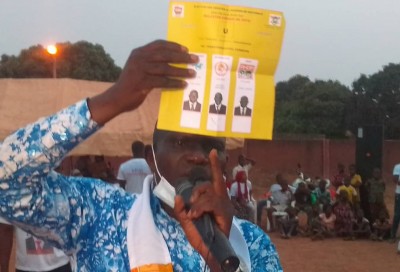 Côte d'Ivoire : À son meeting, Ouattara Kissipena candidat indépendant accuse: « Nos devanciers ont échoué, ils n'aiment pas Ferké »