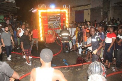 Côte d'Ivoire : Effondrement d'un immeuble à Abobo, 1 mort et 3 blessés graves