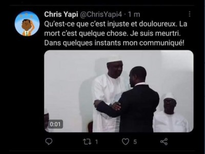 Côte d'Ivoire : Guillaume Soro dévoile par inadvertance son avatar « Chris Yapi » sur internet