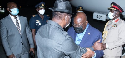 Ghana-Côte d'Ivoire :  Akufo-Addo aux obsèques d'Hamed Bakayoko