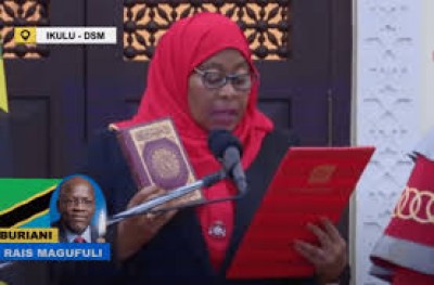 Tanzanie : Samia Suluhu Hassan prête serment et devient la première femme à la tête du pays