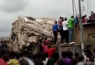 Côte d'Ivoire : Effondrement d'immeubles à Abidjan, 13 morts dont 7 enfants, communiqué du CNDH