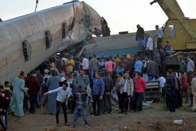 Egypte : Huit personnes aux arrêts après la mort de 19 personnes dans une collision de trains