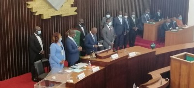 Côte d'Ivoire :   Assemblée nationale, Amadou Soumahoro réélu président sans surprise avec 158 voix sur 247 votants