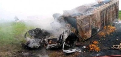 Côte d'Ivoire : Sortie de route d'un convoi religieux à Pâques, 6 morts à Kahankro
