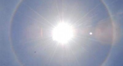 Burkina Faso :  Un halo solaire, objet de curiosité à Ouagadougou