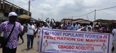 Côte d'Ivoire : Acquittement de Gbagbo et Blé Goudé, procession de joie du FPI à Aboisso