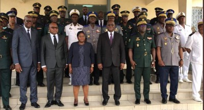 Côte d'Ivoire : A sa prise de fonction à la tête du Ministère de la Défense, Téné Birahima Ouattara relève ses objectifs et rend un hommage à Hamed Bakayoko