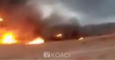 Côte d'Ivoire : Bouaké, un camion citerne explose suite à un choc, la circulation bloquée