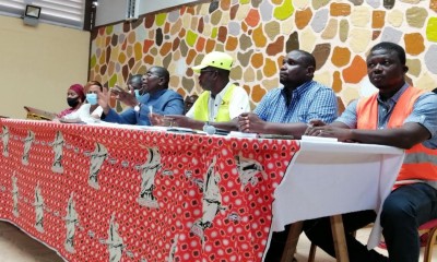 Côte d'Ivoire :  San-Pedro en prélude à l'organisation de la CAN de 2023, des commerçants installés de façon anarchiques sur les emprises de voies à bitumer priés de partir
