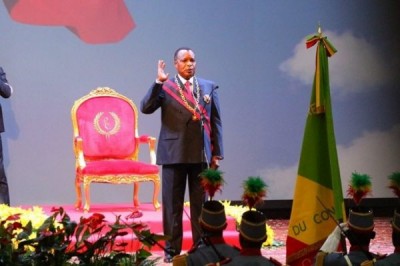 Congo : Denis Sassou Nguesso prête serment pour un quatrième mandat devant ses pairs africains