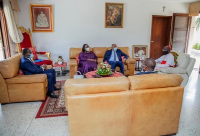 Côte d'Ivoire :  Nommé Premier ministre,  Patrick Achi «confie » sa mission aux guides religieux, musulmans et chrétiens