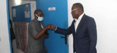 Côte d'Ivoire : Désigné président du comité opérationnel d'organisation du retour de Gbagbo, Monnet échange avec Affi