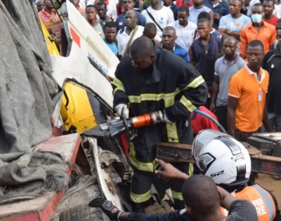 Côte d'Ivoire : Le bilan de l'accident de N'dotré passe à 11morts, 500.000 FCFA aux parents des personnes décédées, une victime se rendait à son premier contrat d'embauche