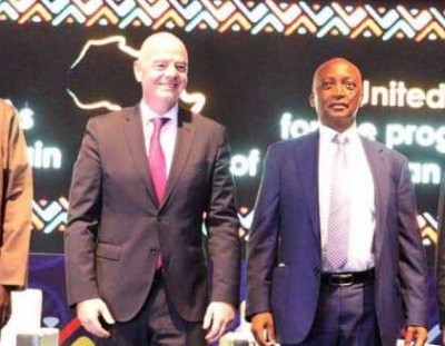 Côte d'Ivoire : Les présidents de la FIFA et la CAF annoncés ce lundi à Abidjan, voici les raisons de la visite