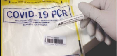 Côte d'Ivoire : Le coût du test PCR de la  Covid-19 baisse officiellement de 50.000 à 25 000 FCFA