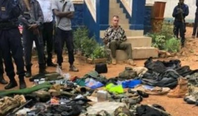 Centrafrique : Un français arrêté à Bangui en possession d'un important arsenal de guerre