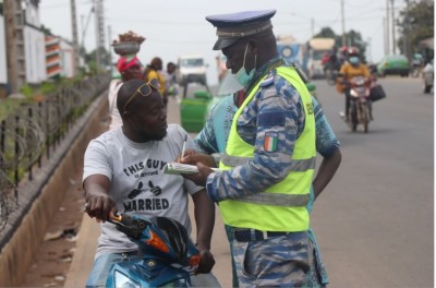 Côte d'Ivoire : Port du casque obligatoire, la Gendarmerie accentue la pression contre les « contrevenants » dans le pays