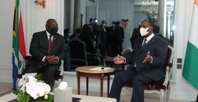 Côte d'Ivoire : Perspectives de coopération avec la Tunisie dans la santé, Ramaphosa invité avant la fin de l'année et diner avec Macron
