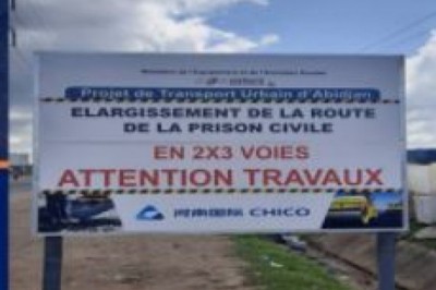 Côte d'Ivoire : Yopougon, début des travaux d'élargissement de la voie Zone Industrielle-Maca