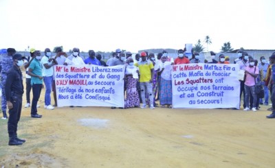 Côte d'Ivoire : Conflit foncier à Djigbo Kamon (Port Bouët), Bruno Koné sur le terrain pour rassurer les détenteurs d'actes quant à leur droit sur les parcelles