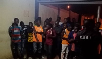 Côte d'Ivoire : Abobo, 102 personnes interpellées dans un fumoir dans le cadre de l'opération Épervier