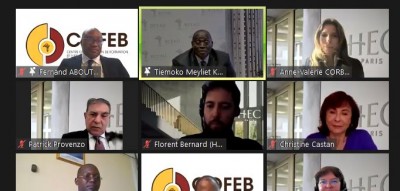 Côte d'Ivoire : Transformation numérique du secteur bancaire, Tiemoko Koné lance l'édition 2021 du programme Cofeb-Hec Paris