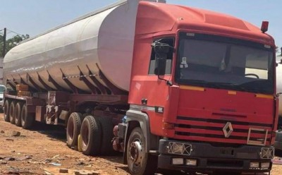 Burkina Faso : Saisie d'un camion citerne de 67.000 litres pour fraude  d'hydrocarbures
