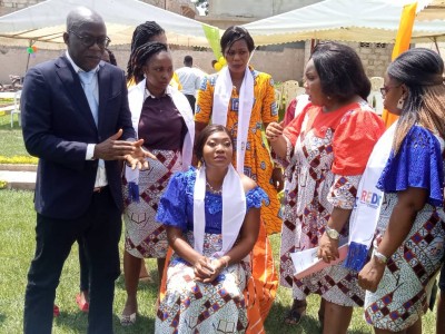 Côte d'Ivoire : Bouaké, investie présidente du REDICI, Kouadio Adjoua invite ses membres à promouvoir leur structure