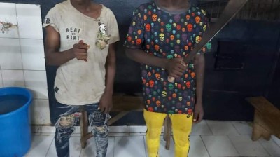 Côte d'Ivoire : San-Pédro, deux élèves membres d'une bande d'agresseurs à l'arme blanche mis aux arrêts